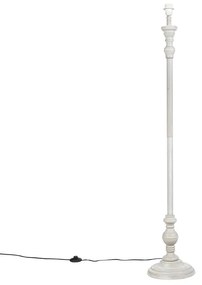 Klasická stojaca lampa sivá - Classico