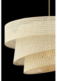 Závesný luster COUPER na lanku 1xE27/60W/230V krémový