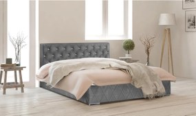 Čalúnená posteľ Crystal Rozmer: 140x200 cm