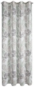 ZÁVES NA KRÚŽKOCH MILLIE 140X250 CM KVETY
