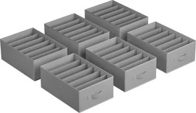 Set šiestich organizérov na bielizeň RUS009G03