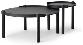 Príručný stolík Woody Table – čierny dub