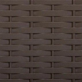 InternetovaZahrada - Úložný box P1 - 119 x 48 x 60cm - hnedá