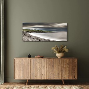 Obraz jazera za šera (120x50 cm)