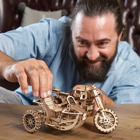 Ugears 3D puzzle Scrambler UGR-10 – sajdka 380 ks