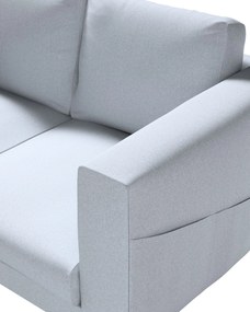 Poťah na sedačku Norsborg (pre 2 osoby) farba produktu modrá látka zapletaná