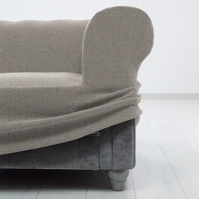 Super strečové poťahy HARMONIA svetlošedá kreslo (š. 70 - 110 cm)