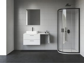 Ravak Blix II sprchový kút štvrťkruh 90x90 cm 3BM70300Z1