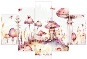 Obraz - Ružová víla (150x105 cm)