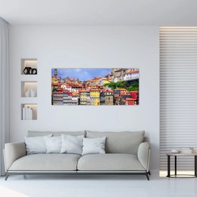 Obraz - Ribeira, Portugalsko (120x50 cm)