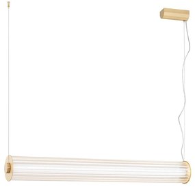 Argon 8624 - LED Luster na lanku HAMPTON LED/90W/230V 3000K 120 cm mosadz