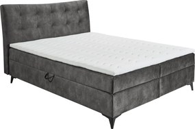 XXXLutz AMERICKÁ POSTEĽ, 180/200 cm, antracitová MID.YOU - Online Only spálne - 002220022002