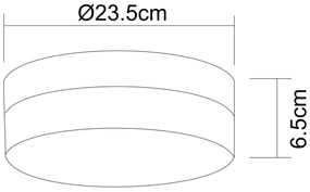 GLOBO 48402 - Stropné svietidlo OPAL 2xE27/40W