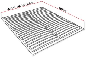 Lamelový rošt 180x200 PROVO