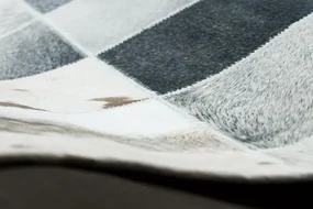 Koberec PATCHWORK 21716 béžový - imitácia kože krava