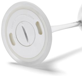 LED poháre na šampanské, 2 ks