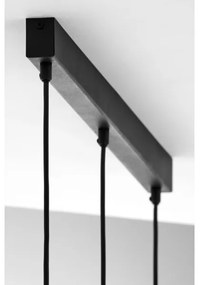 Jupiter 2004 - Luster na lanku ALAS 3xGU10/10W/230V čierna/zlatá