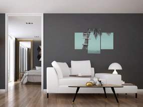Obraz - Palma v Karibiku (90x60 cm)