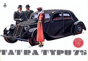 Ceduľa Tatra Typu 75