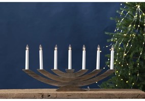 Hnedá vianočná svetelná dekorácia Navida – Star Trading