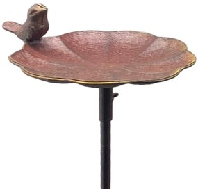 Zapichovacie napájadlo pre vtáky Kendra2, 117x19,5 cm, kov, medená