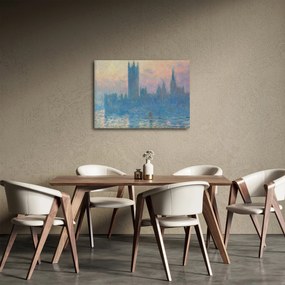 Obraz - Claude Monet, The Houses of Parliament, Sunset, reprodukcia (70x50 cm)