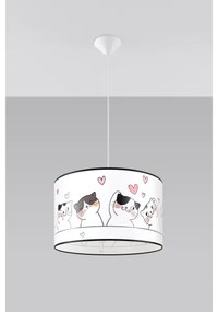 Sollux SL.1419 - Detský luster na lanku CAT 1xE27/15W/230V pr. 40 cm