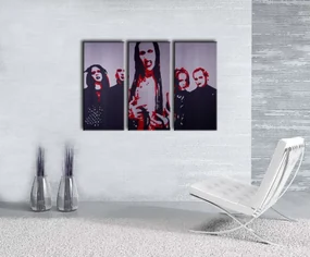 Ručne maľovaný POP Art obraz Marilyn Manson | rôzne rozmery