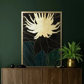 OBRAZ 484A 53X73 CM ZELENÝ