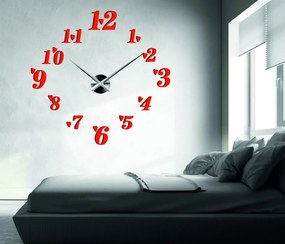 SENTOP | Veľké nalepovacie hodiny na stenu srdiečka I SENTOP 12S004+ srdiečka analógové
