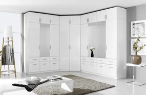 Šatníková skriňa Celle AN925-2128, biela