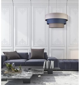 Duolla - Luster na lanku LUNETA 1xE27/40W/230V pr. 45 cm