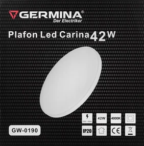 Germina LED prisadené stropné svietidlo 42W okrúhle - neutrálna biela