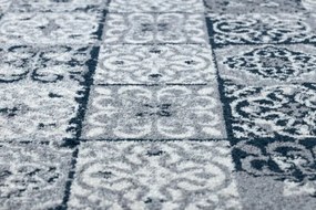 Koberec HEOS 78586 krém / nebeský PATCHWORK