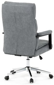 Autronic BONTEC Kancelárske kreslo, hojdací mechanizmus, šedá látka, KA-D8204 GREY2 Farba: Šedá