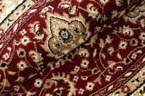 Koberec ROYAL ADR kruh vzor 521 bordo