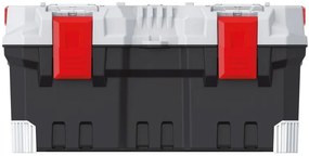 Kufr na nářadí TITANIO černo-šedo-červený