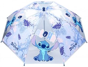 Detský transparentný dáždnik Lilo &amp; Stitch