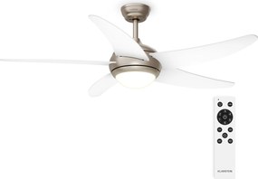 Klarstein Bolero stropný ventilátor s osvetlením | 132 cm | 35 W | Tichý chod | Drevo