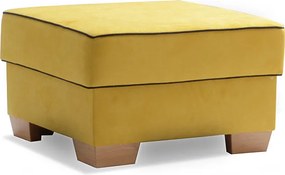 Taburetka Marilyn (žltá + buk). Akcia -18%. Vlastná spoľahlivá doprava až k Vám domov. 1136779