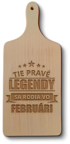 Sablio Doštička Tie pravé legendy sa rodia vo februári