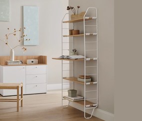 Nástenný regál s pracovnou plochou