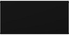 Mexen, Mexen Flat CF22 panelový radiátor 600 x 900 mm, bočné pripojenie, 1424 W, čierny - W422F-060-090-70