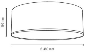 Spot-Light 4764802 - LED Stropné svietidlo JOSEFINA LED/30W/230V