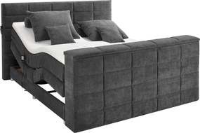 XXXLutz BOXSPRINGOVÁ POSTEĽ, 180/200 cm, antracitová Carryhome - Online Only spálne - 002220044901