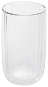 Sada dvoch pohárov CEMBRA GROOVE priesvitné 732348 350 ml (2 ks)