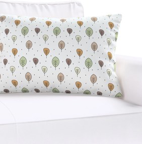 Karin - jednoduchá obliečka, 60x40cm farba produktu hnedá látka vzorované