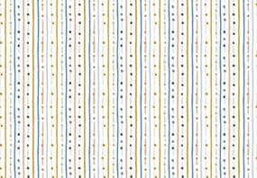 Fototapeta - Čiary a bodky (147x102 cm)