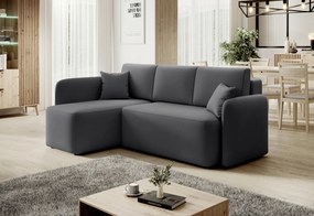XXXLutz ROHOVÁ SEDAČKA, textil, sivá MID.YOU - Sedačky - 00000L001607