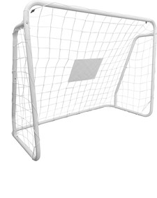TRENDIE Zostava 2 futbalových bránok 124x96 cm